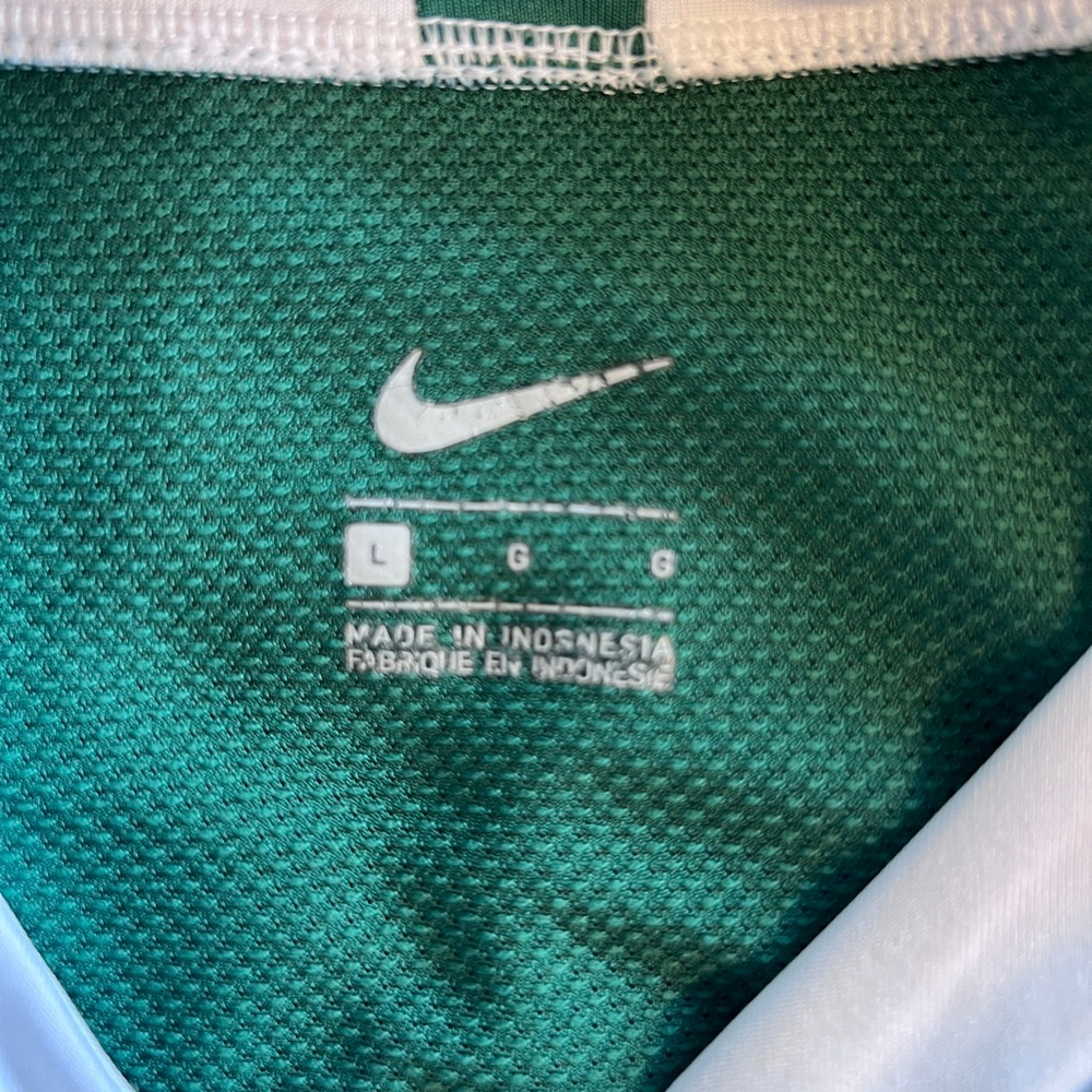 Nike Green & White Long Sleeve Athletic Jersey Size Large (b2) - Picture 3 of 6